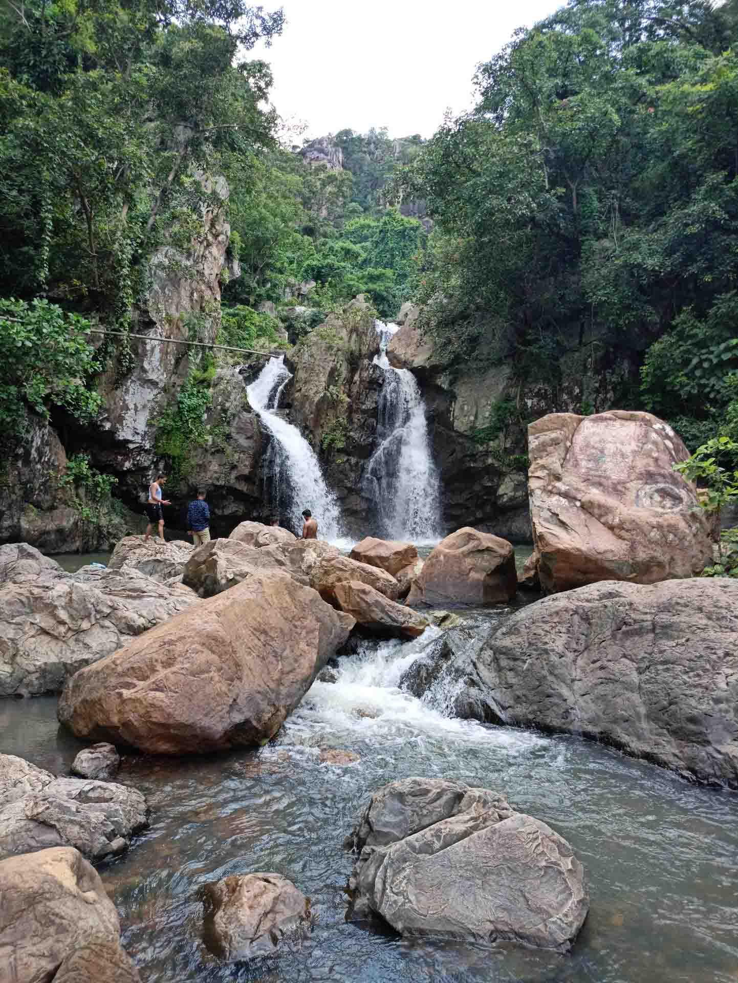 SITAKUND WATERFALL FRONT VIEW